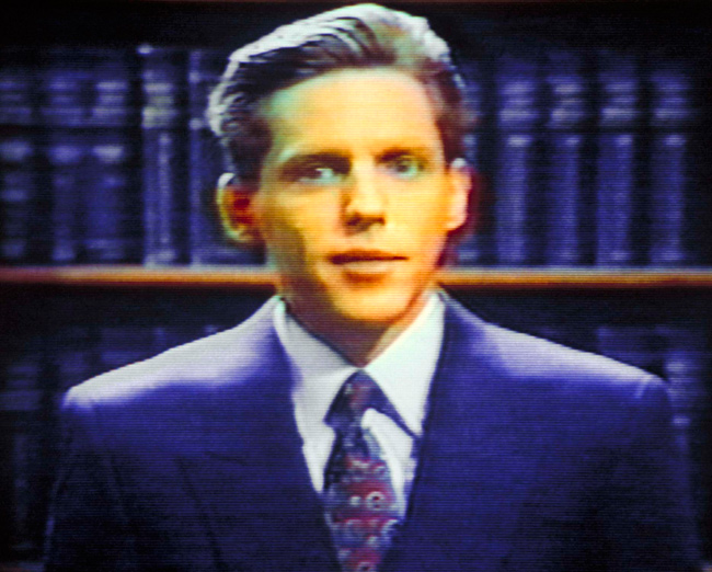 David Miscavige in 1991, one of two Miscavige pictures on Getty. Looks totally sane! 