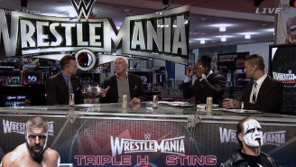 Ric Flair Acknowledged Sting’s Time At TNA On The WWE Network, And It Was Awkward Hilarity