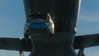 Here’s An Extended Look At The Skydiving Cars Scene From ‘Furious 7’