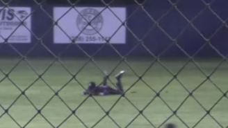 Watch A High School Outfielder Complete The Rare 8-7-6 Double Play On A Liner Off A Teammate’s Head
