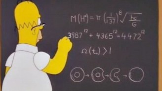 Noted Physics Prodigy Homer Simpson May Have Predicted The Mass Of The Higgs Boson Particle In 1998