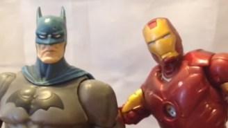 Here’s A Bunch Of Marvel And DC Action Figures Singing To One Another