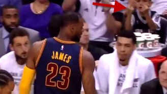 Watch This Little Spurs Fan Deliver A Double Bird To LeBron