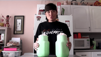 Competitive Eater Matt ‘Megatoad’ Stonie Drinks Seven Shamrock Shakes In Under Five Minutes