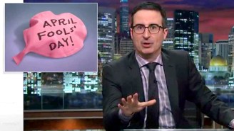 John Oliver Asks Everyone To Take His No-Prank Pledge Because April Fools’ Day Is Terrible