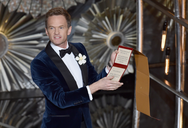 Neil Patrick Harris Oscars host