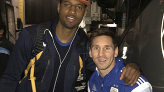 Paul George, Pacers Hang With Lionel Messi, Argentina National Team After Buzzer-Beating Win