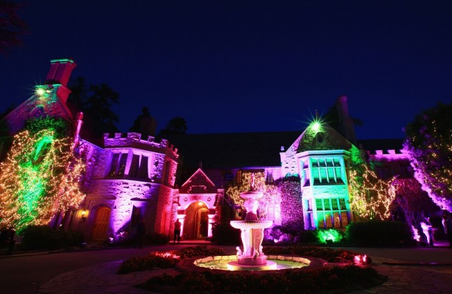 Hugh Hefner Hosts Annual Midsummer Night's Dream Party At The Playboy Mansion