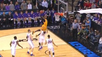 This Monster Dunk By Wyoming Was Called A Charge, But It Was Still Awesome