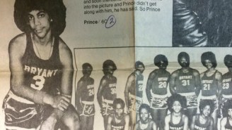 Game, Blouses: This Is A Picture Of Prince As A Kid In A Basketball Uniform