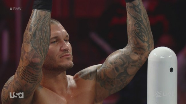 Randy Orton PG middle fingers