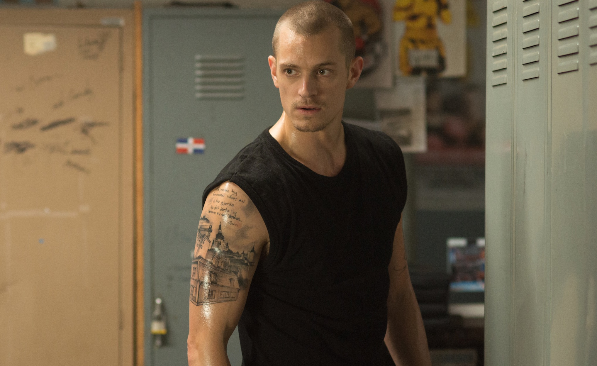 JOEL KINNAMAN goes to prison for THE INFORMER  the actress hed tattoo on  his body if he had to  YouTube