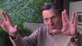 Watch Leonard Nimoy Explain The Jewish Origins Of The Vulcan Salute From ‘Star Trek’