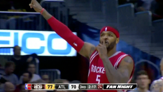 Josh Smith Shushes Hawks Crowd, Then Calls Them ‘Bandwagoners’ After A Rockets Loss