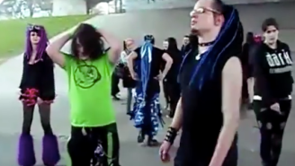 And Now, Cybergoths Dancing To The ‘Thomas The Tank Engine’ Theme Song