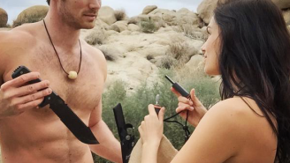 This Attractive Couple Staged Their Own ‘Naked & Afraid’ In The Desert