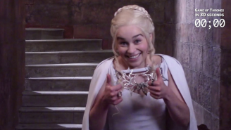 Watch The Cast Of ‘Game Of Thrones’ Attempt To Recap The Entire Series In 30 Seconds