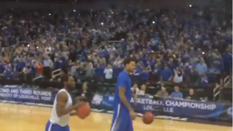 Kentucky Fans Are Really Something, Filled Entire Lower Bowl For Team’s Open Practice