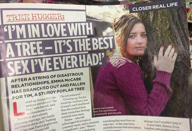 This Woman Who Claims To Be In Love And Having Sex With A Tree 