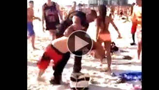 This Cop Going HAM On Some Spring Breakers Is Insanely More Entertaining With Jim Ross
