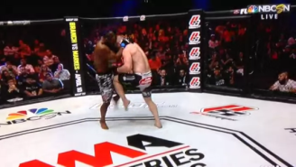 This Double Nut Shot Is The Best Moment In MMA History