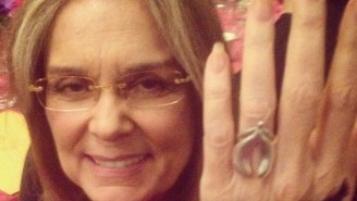 Feminist Icon Gloria Steinem Is Rocking A Saucy Ring That Looks Like Lady Parts