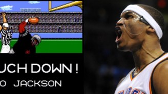 Russell Westbrook Is Basically Bo Jackson From ‘Tecmo Bowl’