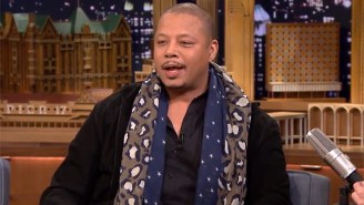 A Gloriously Be-Scarved Terrence Howard Blamed His Oscar Presenting ‘Flub’ On Oprah