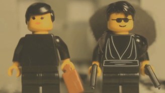 Everything Is Awesome In This LEGO Version Of The Lobby Scene From ‘The Matrix’
