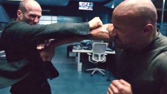 The Rock Teases His ‘Epic Fight’ In ‘Furious 7’ With This Rock Bottom On Jason Statham