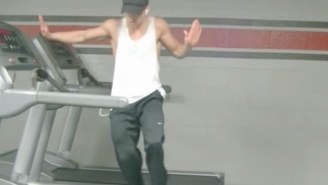 Watch This Guy Pull Off A Flawless ‘Uptown Funk’ Dance Routine On A Treadmill