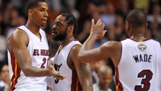 Dwyane Wade on His First Practice With Hassan Whiteside: ‘Couldn’t Nobody Stop Him’