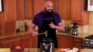 Gene Snitsky Is Back With A Horrifying New Beard And More Dude Food Pressure Cooker Recipes