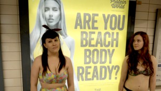 Feminists Are Fighting This ‘Body Shaming’ Beach Body Ad With Vandalism