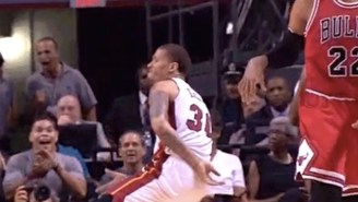 Michael Beasley Celebrates His Third Straight Trey With A Gesture That’s Easily Misconstrued