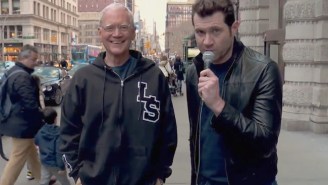 Watch Billy Eichner And David Letterman Scream At People About The ‘Late Show’ Host’s Next Move