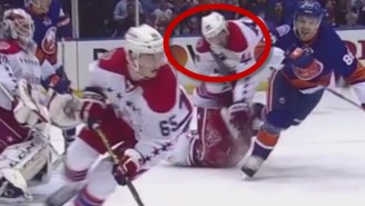 A Skate To The Face Is As Painful As It Sounds, Yet This Hockey Player Returned To The Game
