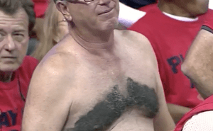This Pelicans Fan Put A Disturbing Tribute To Anthony Davis On His Chest