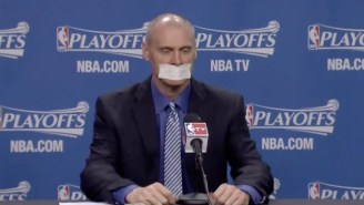 Rick Carlisle Puts Tape Over His Mouth To Avoid Criticizing Refs And Paying A Fine