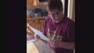 A Teen With Down Syndrome Has An Amazing Reaction To Landing His First Job