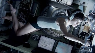 So some astronauts watched ‘Gravity’ on the International Space Station