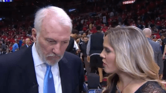 Watch Gregg Popovich Dismiss The Media’s Inane Questions After A Game 1 Loss