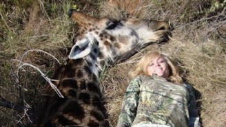 A Hunter Is Receiving Death Threats After Ricky Gervais Tweeted Her Photo