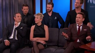 Superfan hilariously outed the biggest ‘Avengers’ diva during Jimmy Kimmel interview