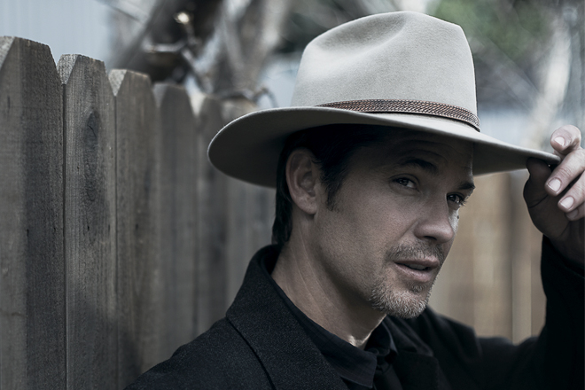 JUSTIFIED: Timothy Olyphant as Raylan Givens. CR: Frank Ockenfels III / FX