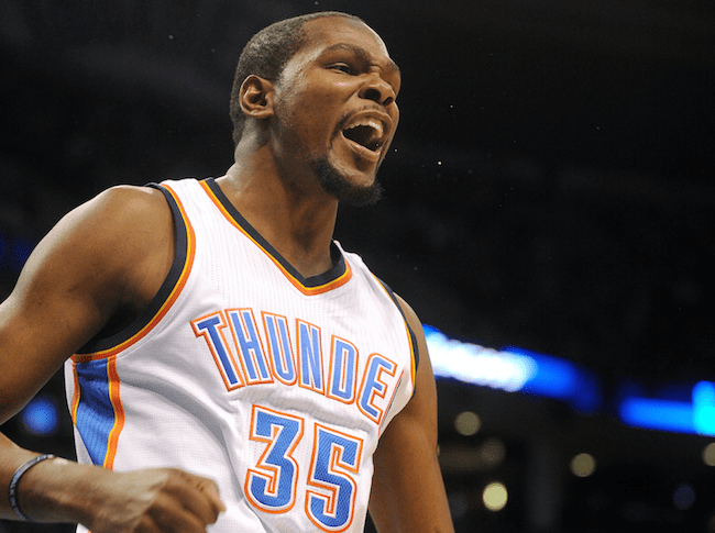 Kevin Durant On Thunder: 'I Would Love To Get My Jersey Retired Here'