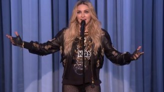 Madonna Made Her Stand-Up Debut On ‘The Tonight Show’ Last Night, And It Wasn’t Terrible