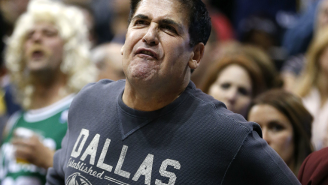 Want Socks Featuring Mark Cuban Peeing At A Urinal? The Mavericks Have You Covered!
