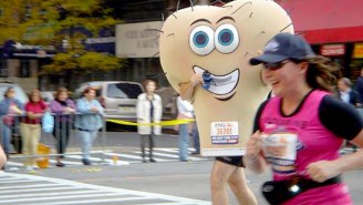 A College Student Will Run The London Marathon Dressed Like A Pair Of Testicles