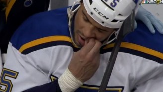 Watch This Hockey Player Pull Out His Tooth Like It’s No Big Deal